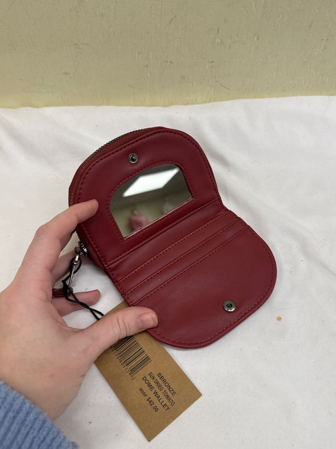 NWT Steve Madden Red Wallet