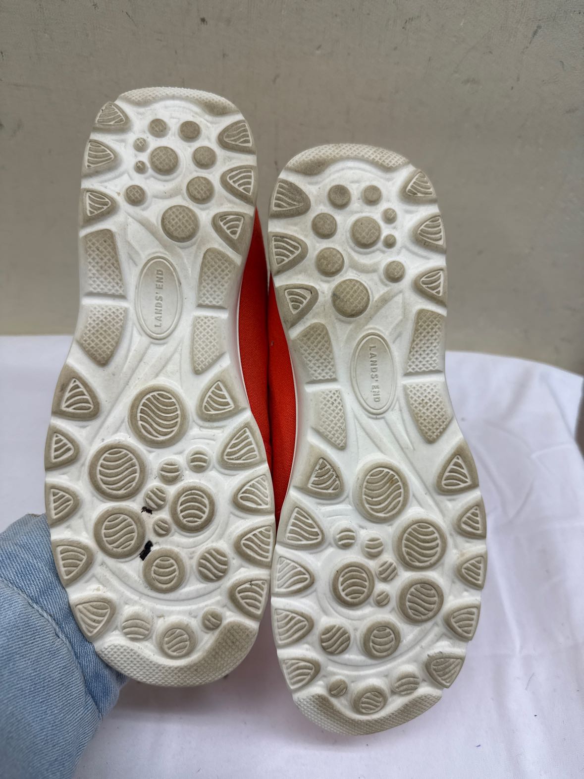 Lands End Women's Size 9 Coral Flats
