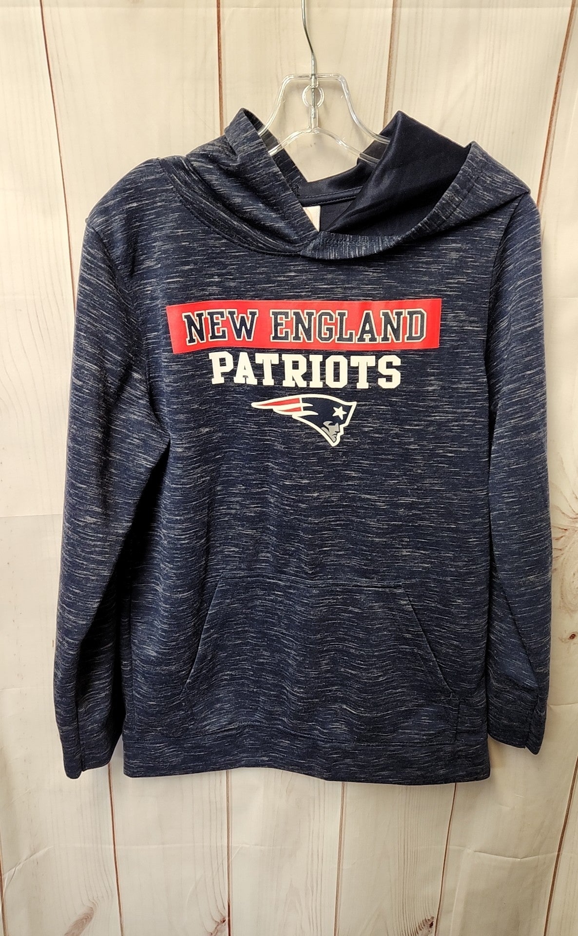 New England Patriots NFL Boy's Size 14/16 Navy Sweatshirt