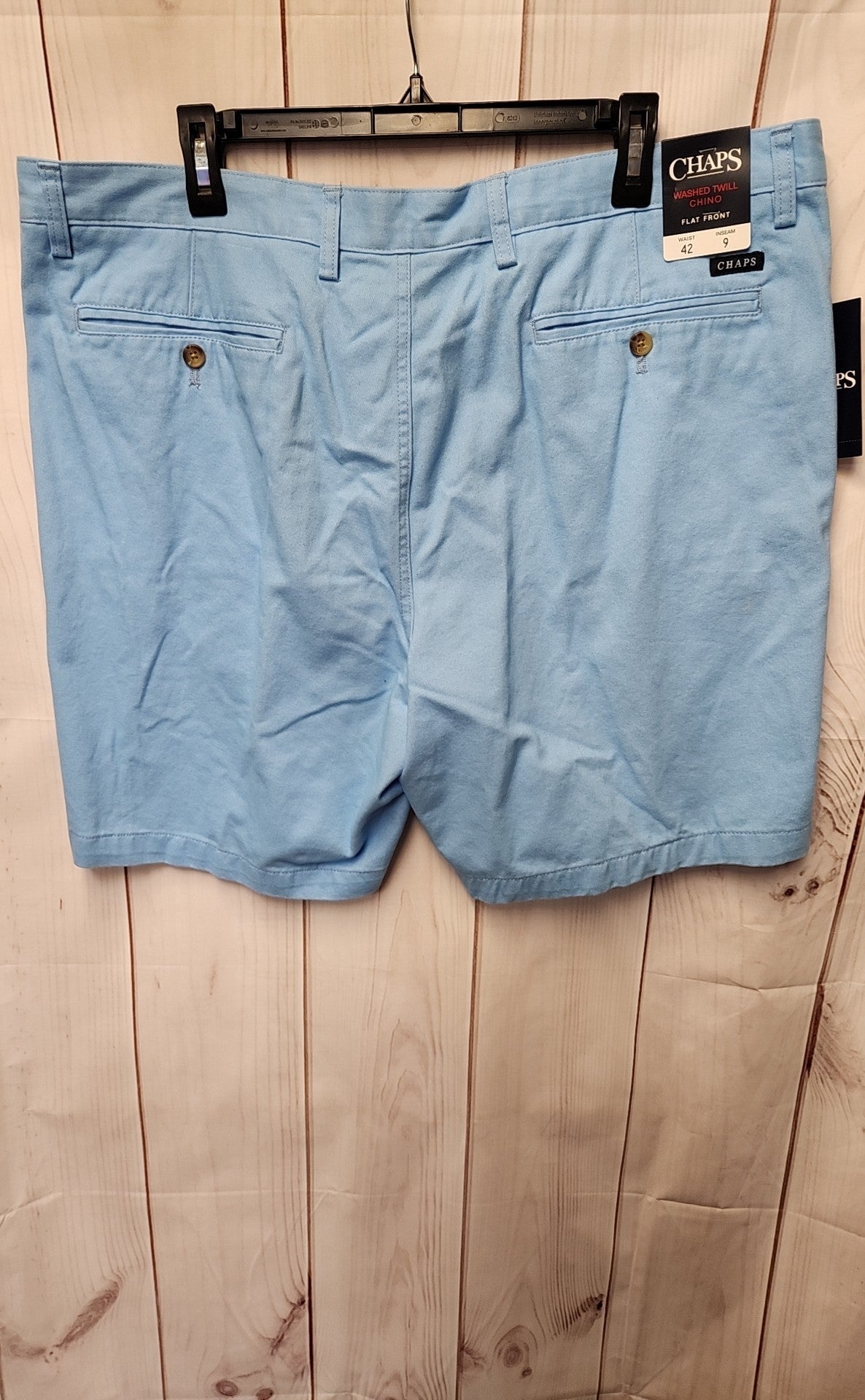 NWT Chaps Men's Size 42 Light Blue Shorts