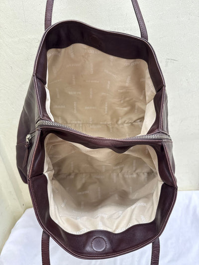 Luis Esteve Brown Leather Purse Bag