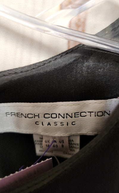 French Connection Women's Size 8 Black Dress