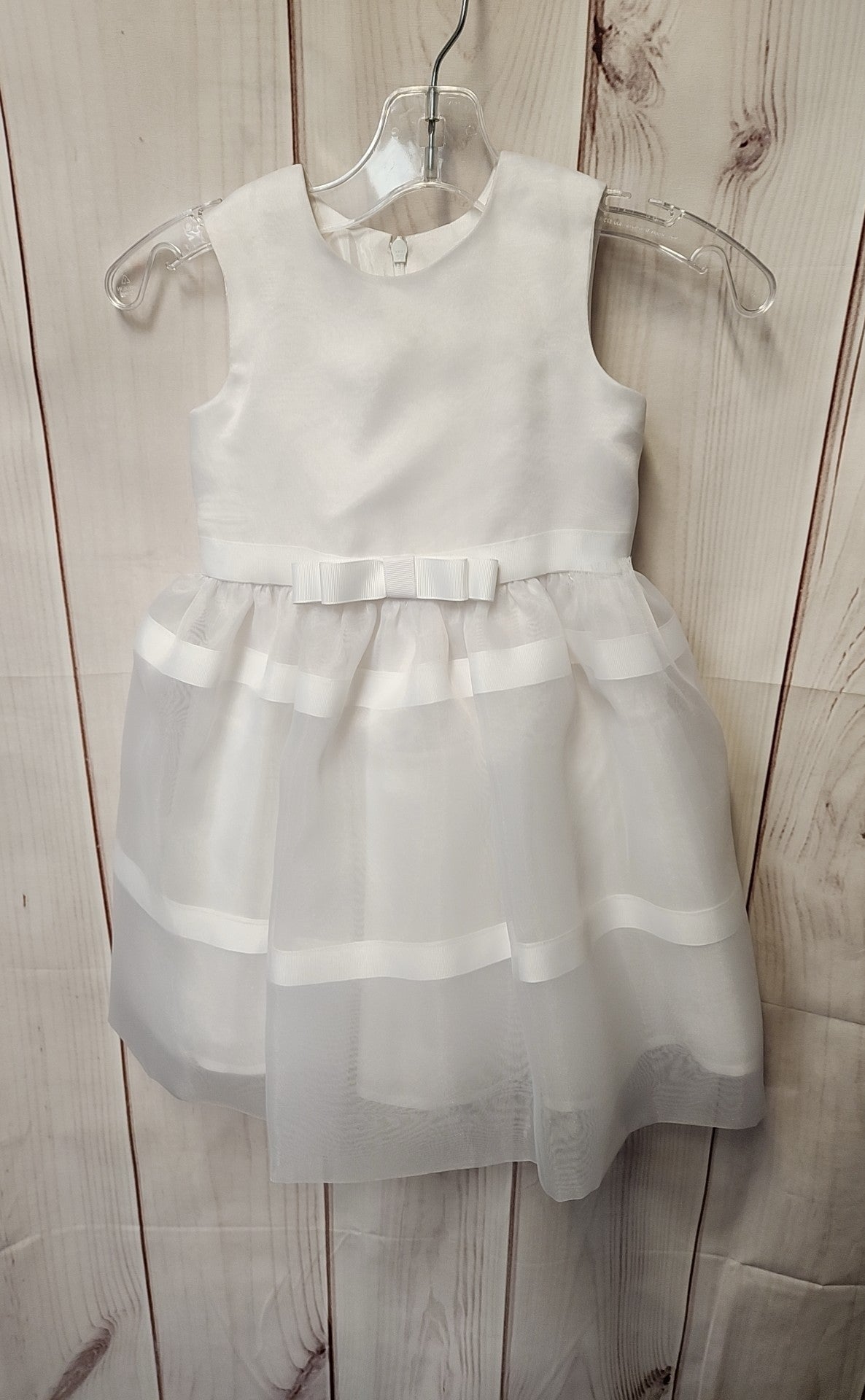 Little Princess Girl's Size 6 White Dress