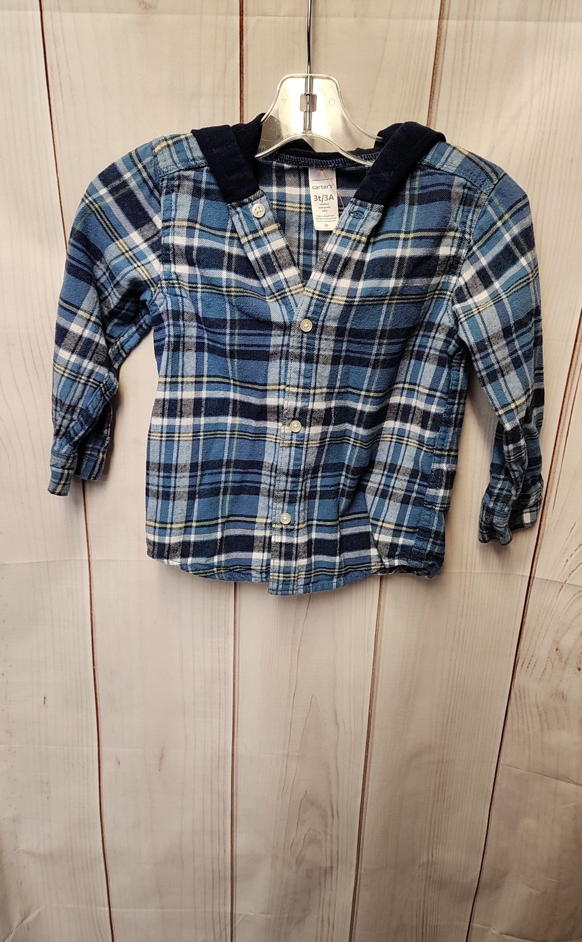 Carters Boy's Size 3 Blue Shirt