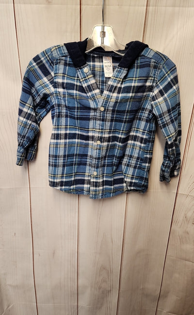 Carters Boy's Size 3 Blue Shirt