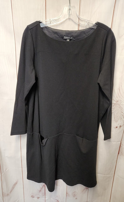 Eileen Fisher Women's Size M Black Dress
