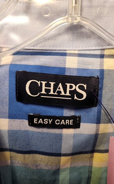 Chaps Men's Size L Blue Shirt