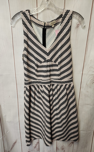 Maison Jules Women's Size M Black & Pink Dress