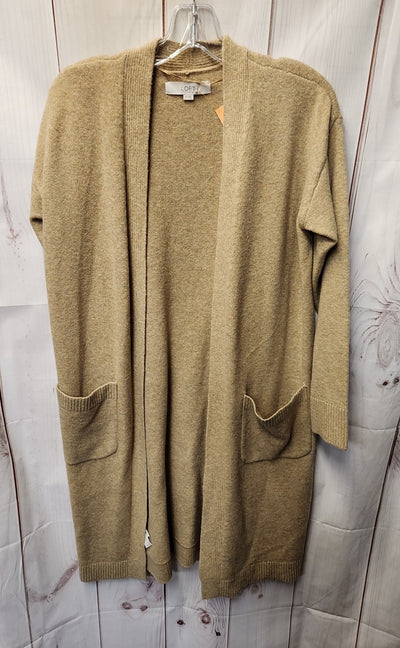 Loft Women's Size XS Tan Cardigan