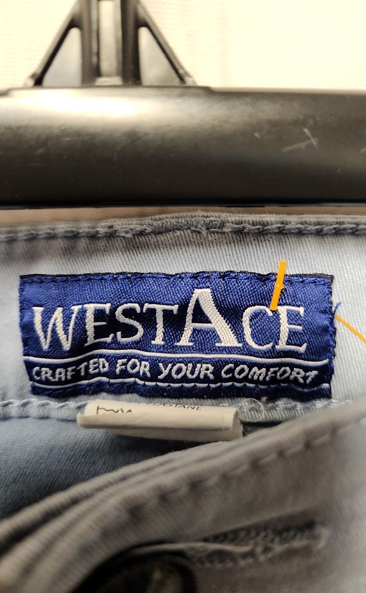 Westace Men's Size 38x30 Light Blue Pants