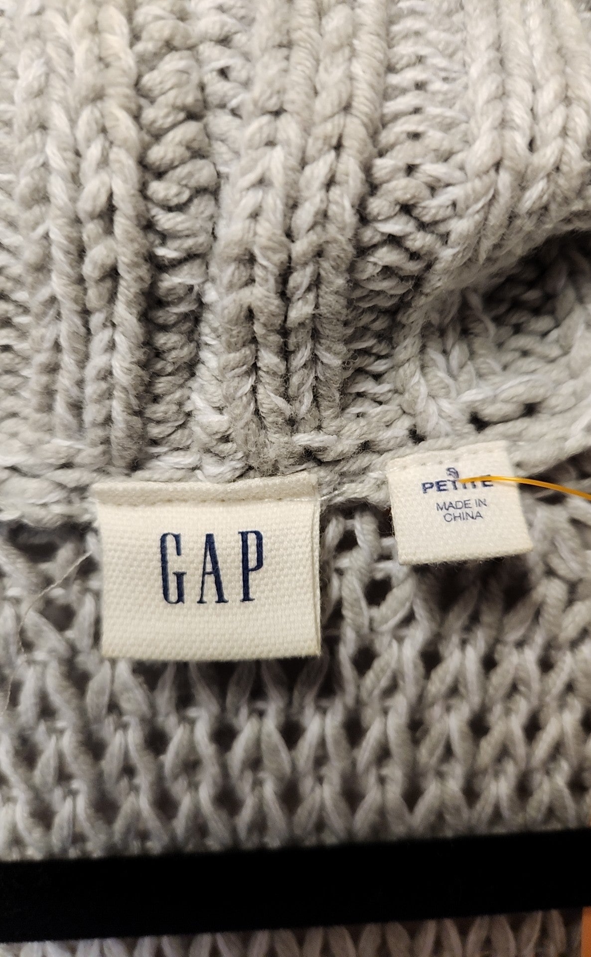 Gap Women's Size S Petite Gray Cardigan