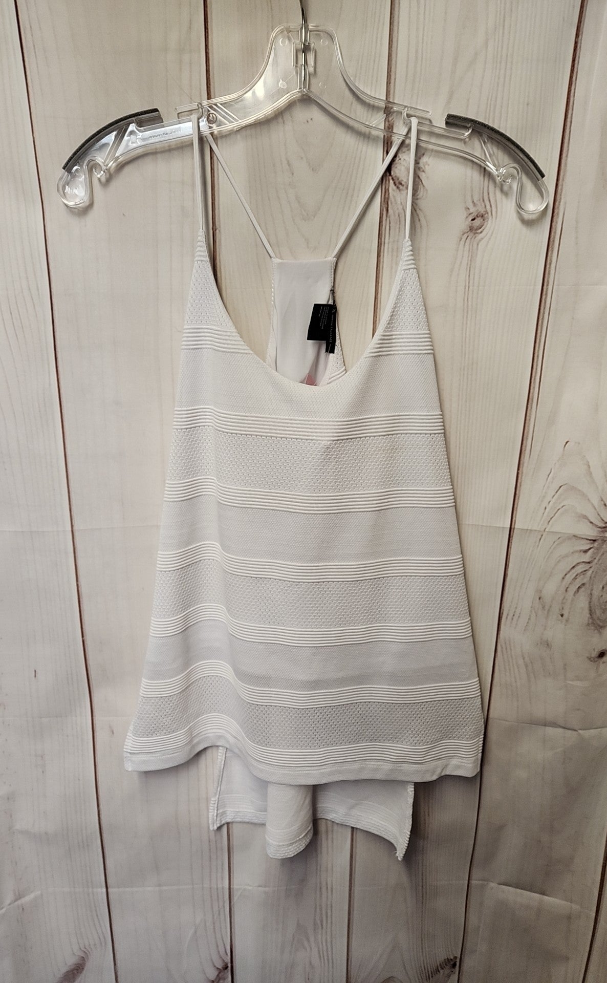 Armani Exchange Women's Size M White Sleeveless Top