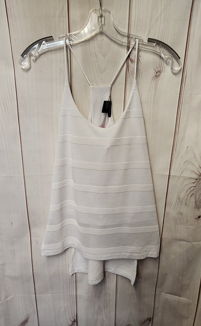 Armani Exchange Women's Size M White Sleeveless Top