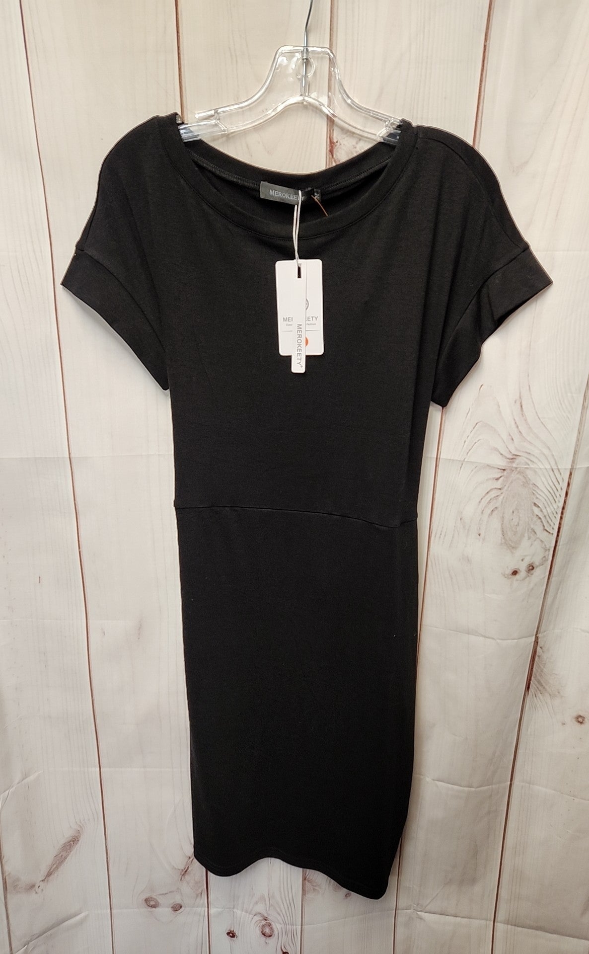 NWT Merokeety Women's Size M Black Dress