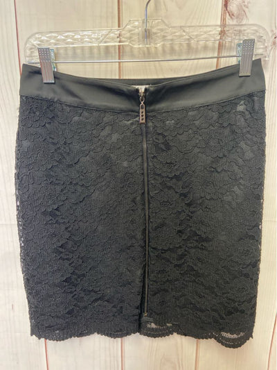 Laundry Women's Size 2 Black Lace Skirt