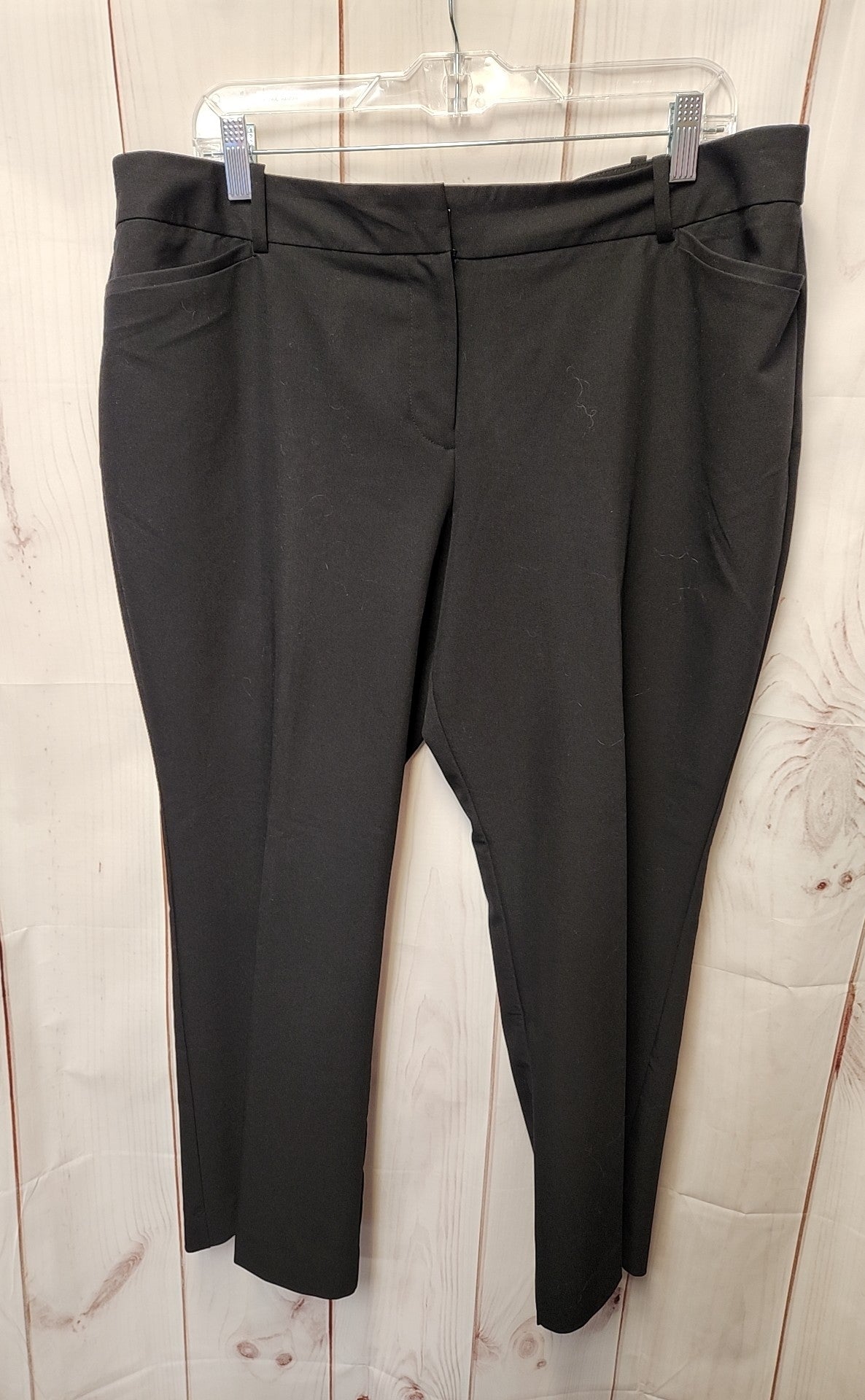 Liz Claiborne Women's Size 16 Petite Short Black Pants Audra