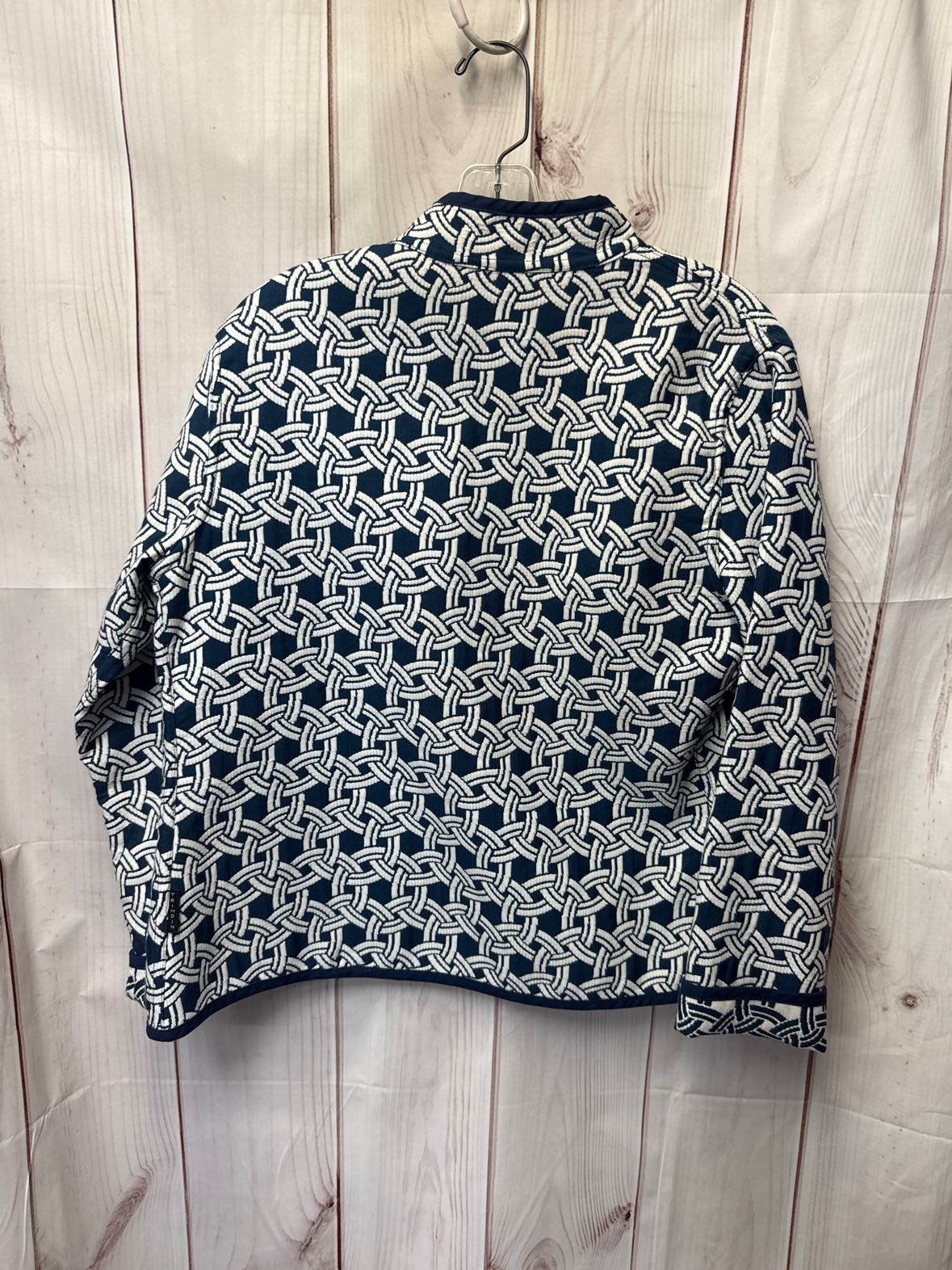 Trimtin Women's Size S White & Blue Reversible Jacket