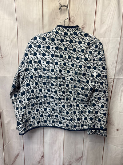 Trimtin Women's Size S White & Blue Reversible Jacket