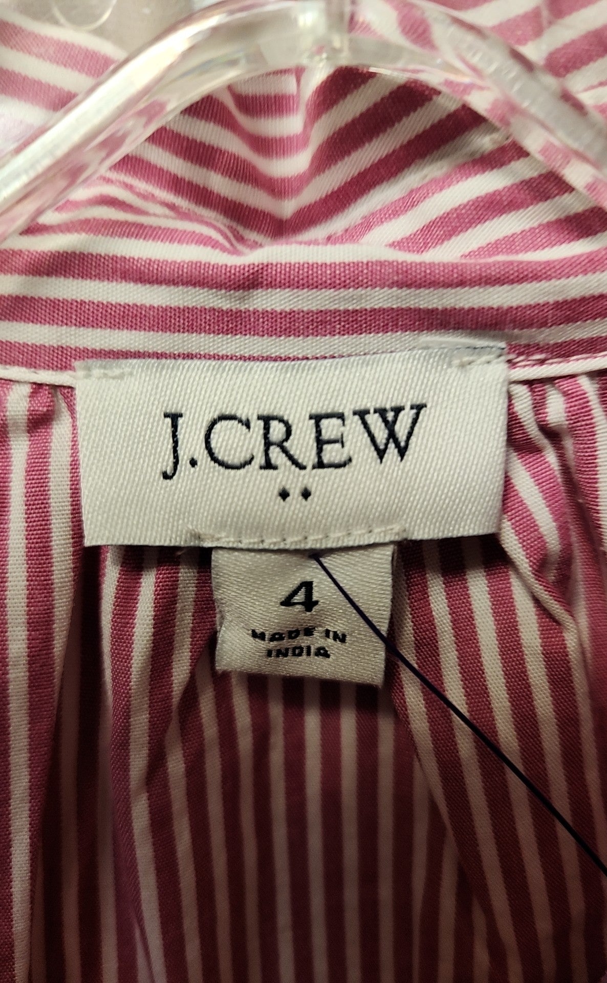 J Crew Women's Size 4 Red Dress