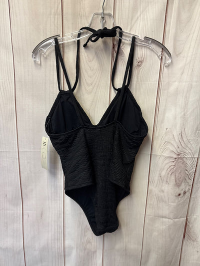 NWT No Boundaries Women's Size M Black Swimsuit