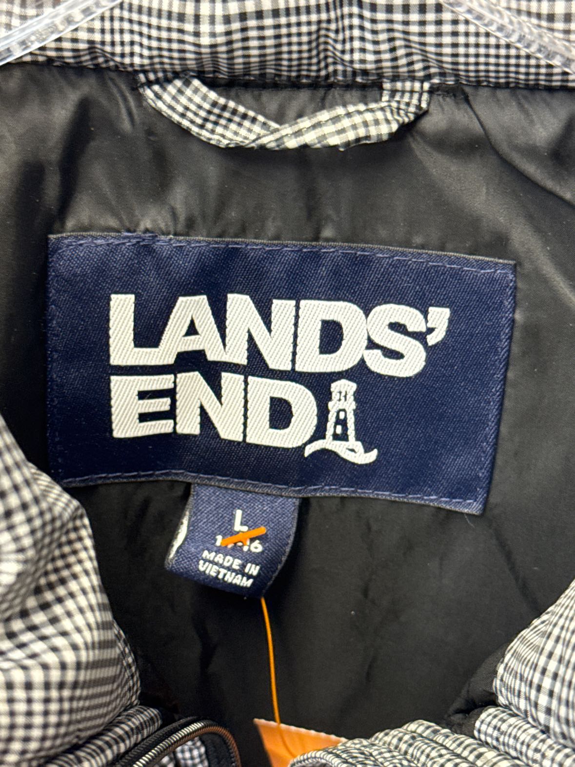 Lands End Women's Size L Gray Vest
