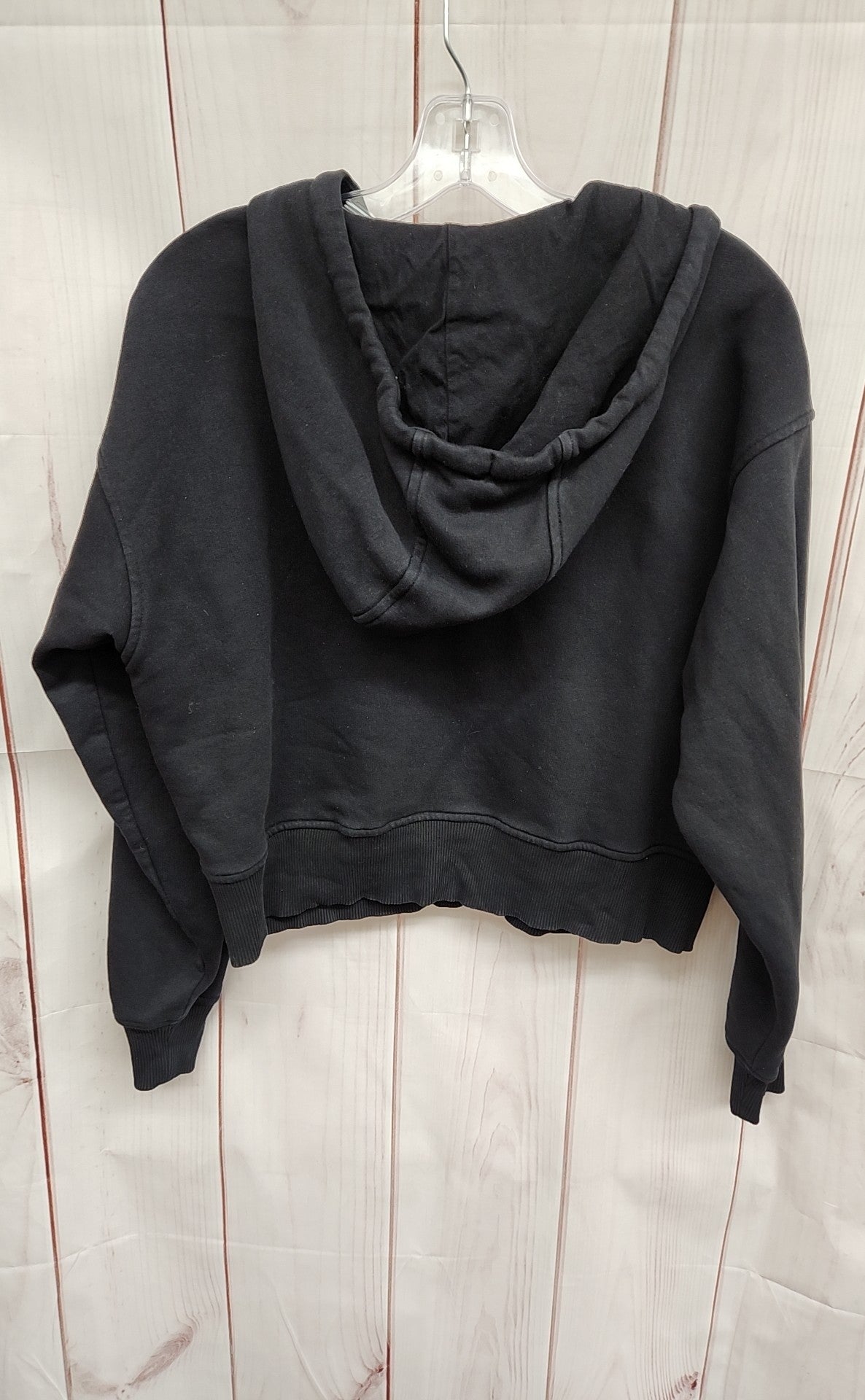 North Face Women's Size S Black Full Zip Hooded Sweatshirt