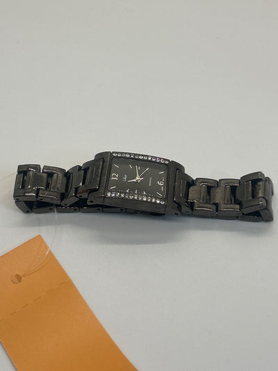 Collezio Black Crystal Rhinestone Watch - Needs Battery