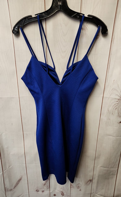 Guess Women's Size 4 Blue Dress