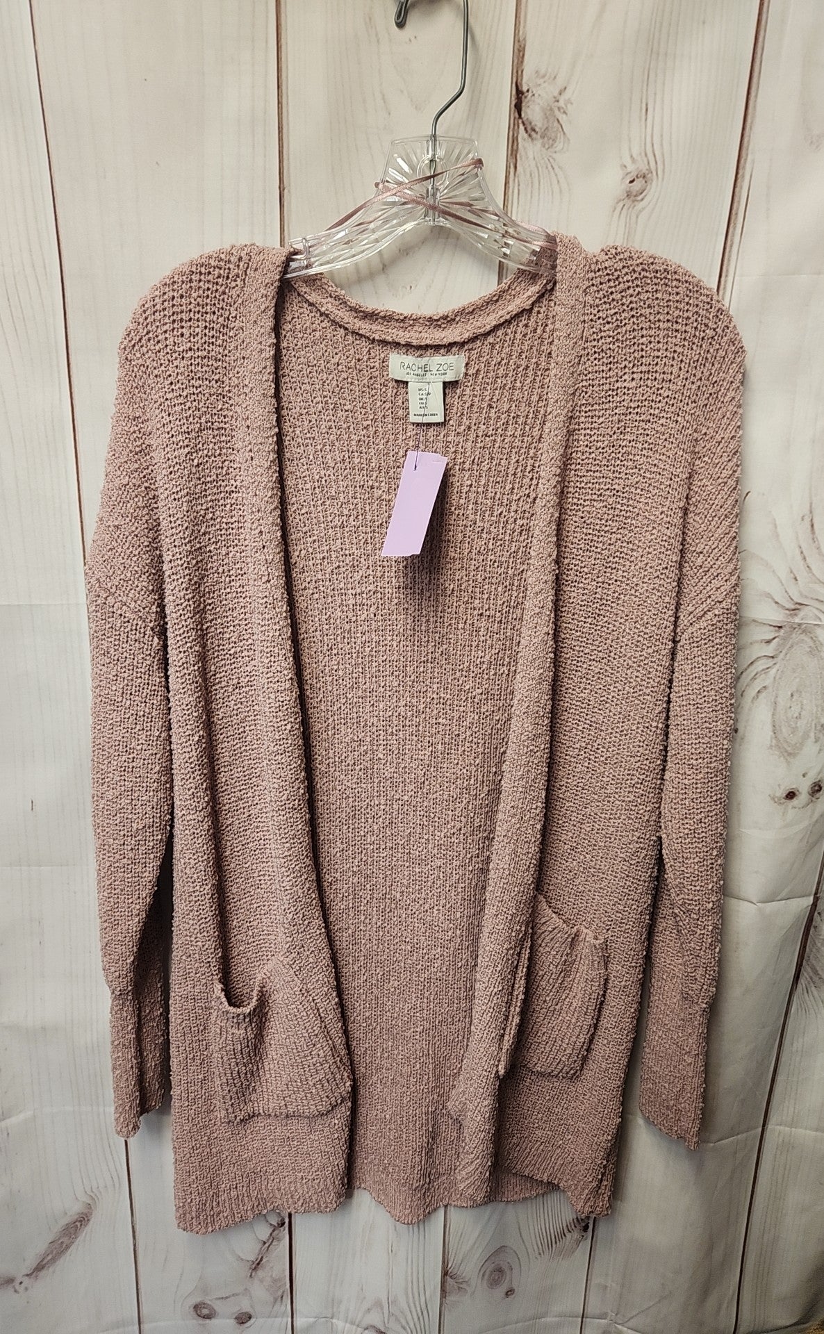 Rachel Zoe Women's Size S Pink Cardigan