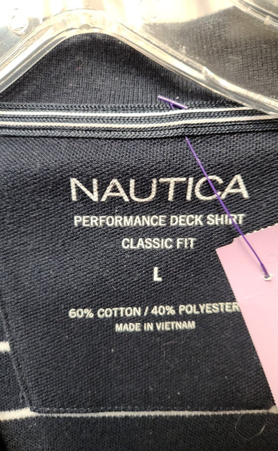 Nautica Men's Size L Navy Shirt