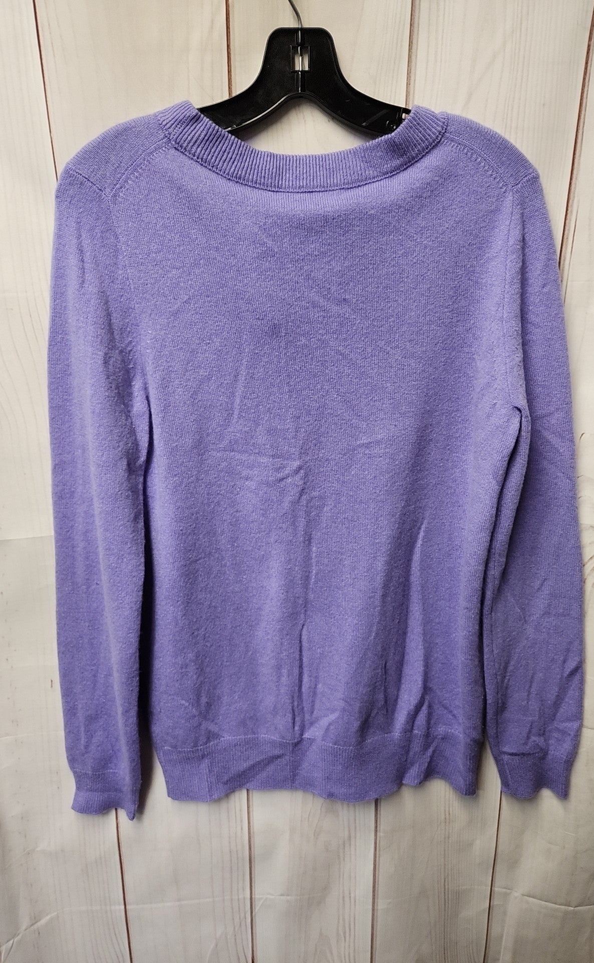 Enzo Mantovani Women's Size L Purple Cashmere Sweater