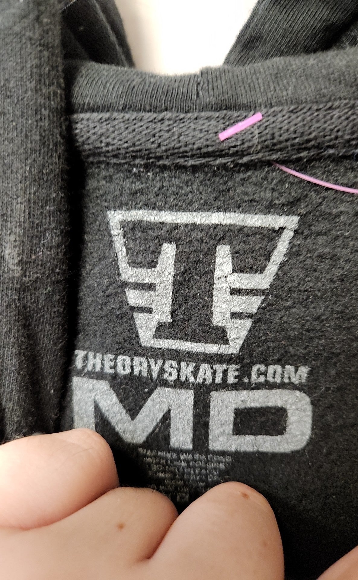 Theory Skate Shop Men's Size M Black Shirt