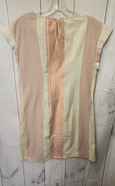 Caslon Women's Size XS Pink & White Dress