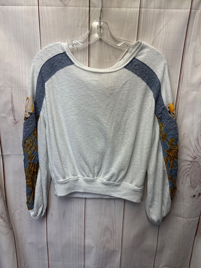 Free People Women's Size XS White Long Sleeve Top