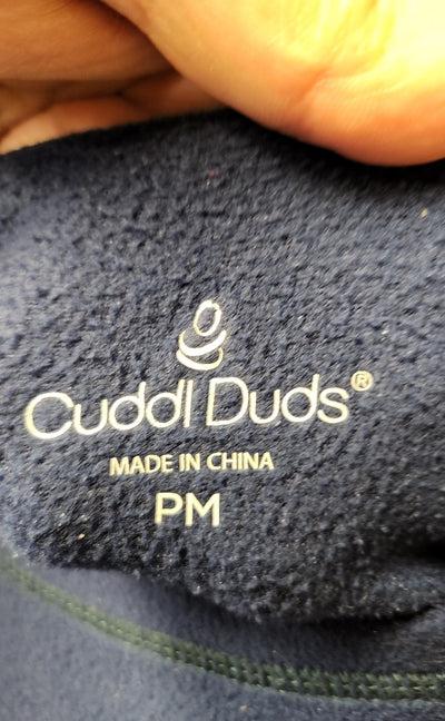 Cuddl Duds Women's Size M Petite Blue Pajamas