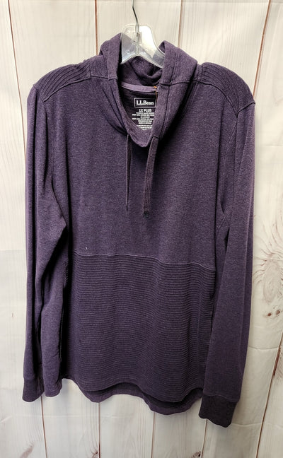 LL Bean Women's Size 1X Purple Sweater