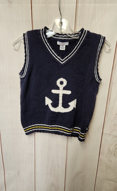Kitestrings Boy's Size 5/6 Navy Vest