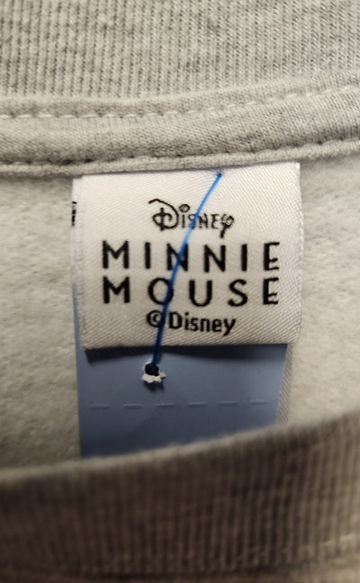 Minnie Mouse Women's Size XL Gray Sweatshirt