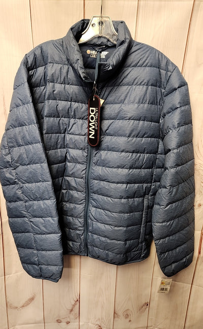 NWT Heatkeep Men's Size L Blue Jacket