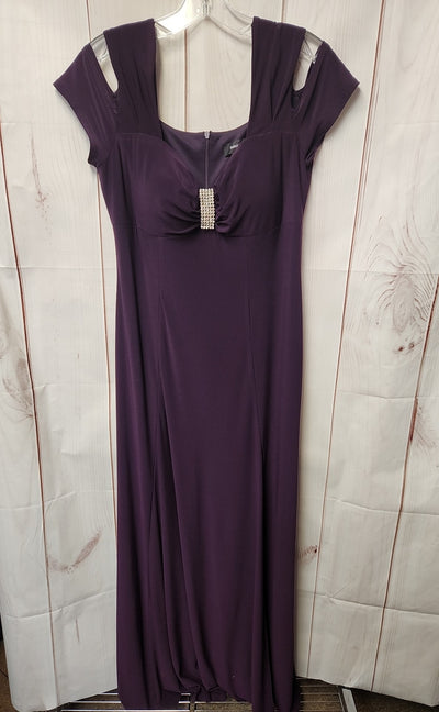 R&M Richards Women's Size 6 Purple Dress