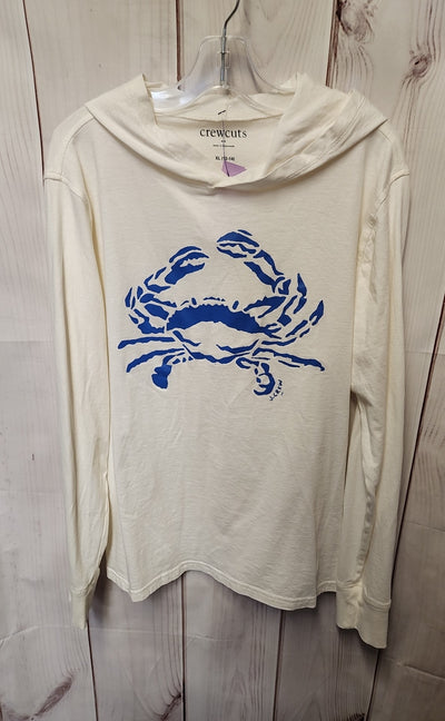 Crewcuts Boy's Size 12/14 White Shirt