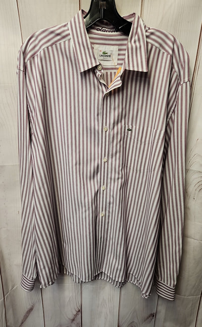 Lacoste Men's Size XXL Purple Shirt