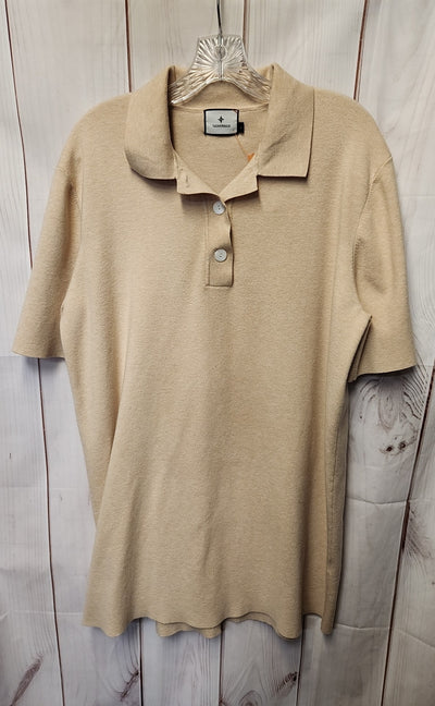 Tuckernuck Women's Size L Beige Knit Dress