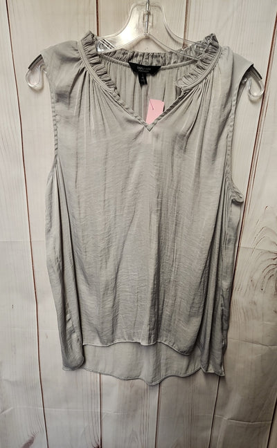 Simply Vera Women's Size S Gray Short Sleeve Top