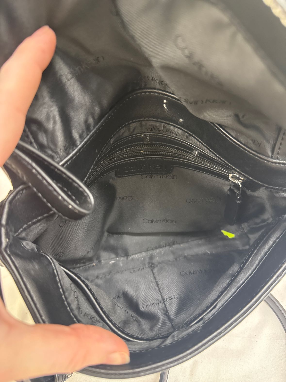 Calvin Klein Blue Purse Bag