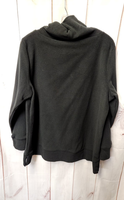 NWT Talbots Women's Size 1X Black Sweatshirt