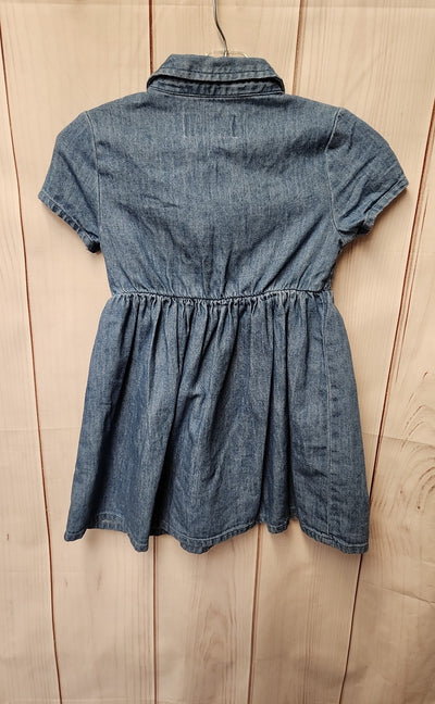 Old Navy Girl's Size 4 Blue Dress