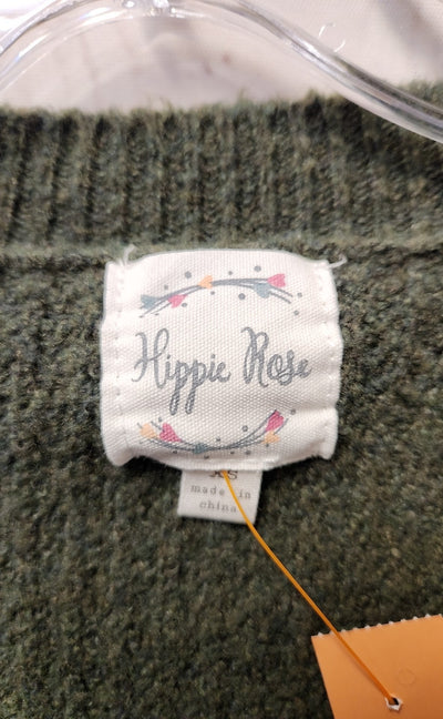 Hippie Rose Women's Size XS Green Cardigan