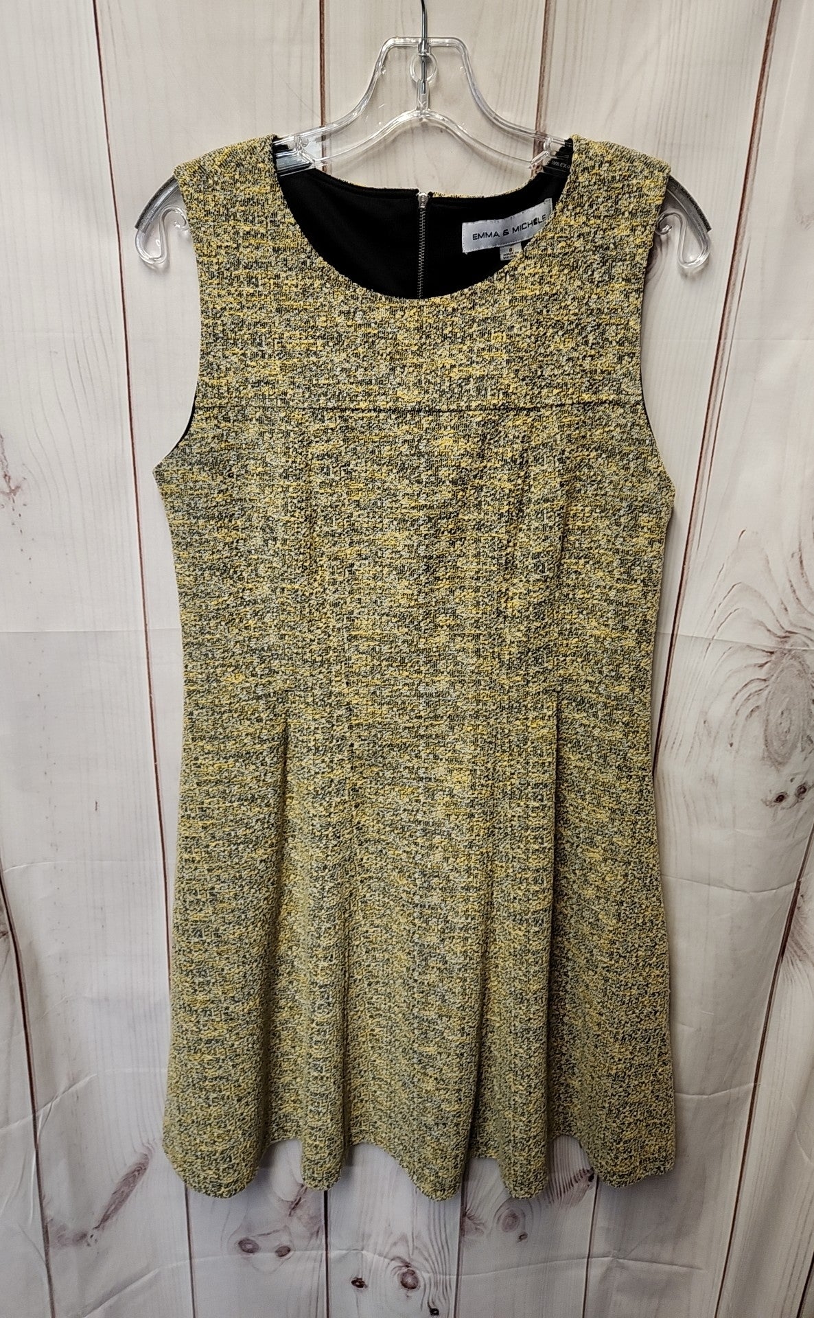 Emma & Michele Women's Size 8 Yellow Dress