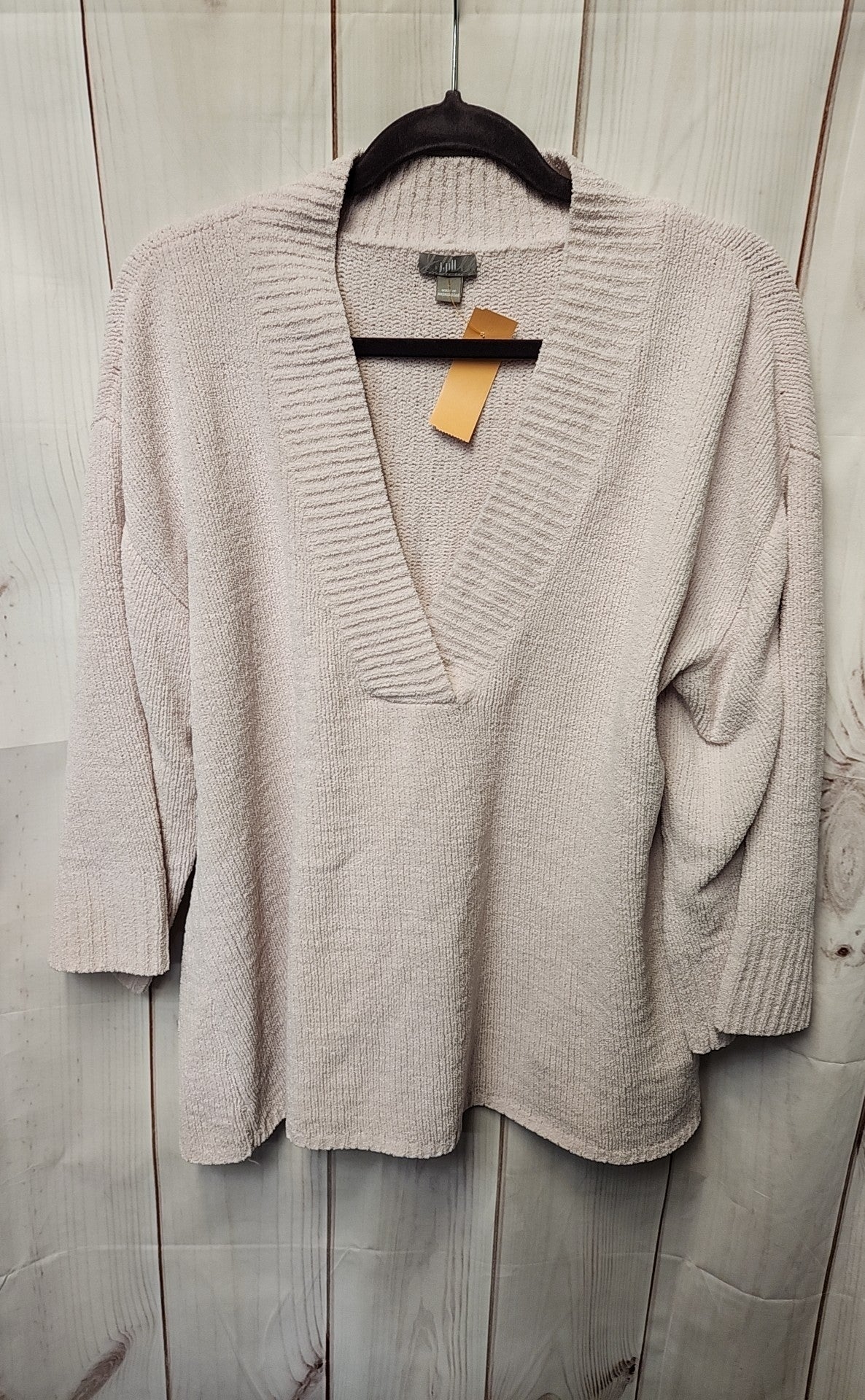J Jill Women's Size L Pink Sweater